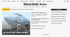 Desktop Screenshot of minotdailynews.com