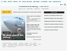 Tablet Screenshot of minotdailynews.com